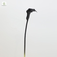 Vente en gros de lys calla artificiels de taille moyenne en PU blanc de 65 cm pour la décoration de salon, de mariage et d'extérieur