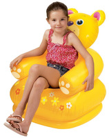 Canapé gonflable en PVC pour enfants, bébés, enfants, portable, dessin animé, pas cher, avec accoudoirs