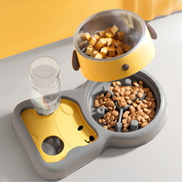 Bol alimentaire en acier inoxydable avec distributeur d'eau automatique