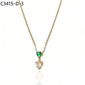 สร้อยคอแฟชั่น C3415 สำหรับผู้หญิง เครื่องประดับคุณภาพสูง - Product Image 6