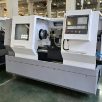 Torno CNC Horizontal de Alta Precisión CK6163 para Piezas de Eje y Disco