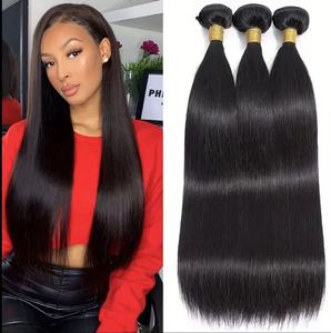 ผมต่อแบบเส้นตรง 7A เกรดแอฟริกัน น้ำหนัก 50 กรัม แบบ Double Drawn Remy Virgin  จัดเรียงเกล็ดผม ขายส่ง - Product Image 6