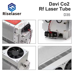 30w 60w Co2 RF Laser tubo di ricarica in metallo prezzo per la marcatura incisione tubo Laser DAVI - Product Image 3