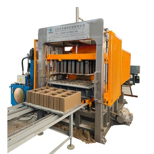 Machine de fabrication de blocs de béton entièrement automatique professionnelle QT4-15E avec PLC Siemens, haute capacité, pour la construction africaine - Product Image 4