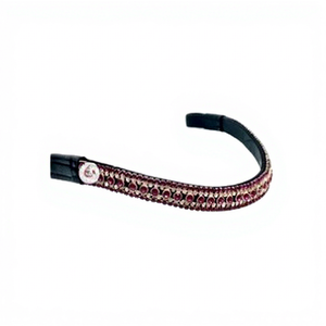 Equipo para caballos de la mejor calidad, banda para cejas de brida de cuero natural de último diseño con banda para cejas de caballo de cristal rojo - Product Image 1