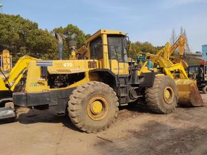 Komatsu WA470 Chargeuse sur pneus d'occasion Komatsu WA470 Deuxième chargeur frontal à vendre Machine de terrassement - Product Image 4