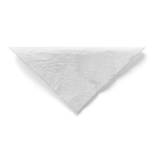 Serviettes Uni blanc 33x33 cm 1/4 fois en tissu 100 pièces - Product Image 4