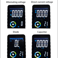 NEWJIELI N911A 6000 Comptes Affichage Numérique VA Fréquence Capacité 600mF Testeur Électrique Multimètre Intelligent 600V AC/DC 10A