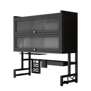 Metal Double-Layer Kitchen Storage Rack Above <b>Sink</b> Drain for Dishes and Tableware Multi-layer <b>Cupboard</b> Organizer - Product Image 5