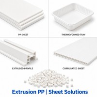 Granulés de polypropylène de qualité extrusion PP pour feuillage et thermoformage