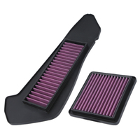 Ajuste para XMAX300 XMAX250, accesorios para motocicleta, limpiador de entrada de aire, plástico ABS, XMAX, elemento de filtro de aire de alto flujo, Protector de motor