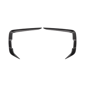 Divisor frontal para <span class=keywords><strong>BMW</strong></span> <span class=keywords><strong>Serie</strong></span> <span class=keywords><strong>8</strong></span> 2020 + G14 G15 G16 Kit de cuerpo de estilo X de fibra de carbono seco Divisor de labios delantero - Product Image 1