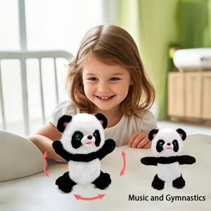 Jouet en peluche interactif Panda dansant-Animal en peluche électrique mobile et chantant pour le plaisir et le divertissement - Product Image 6