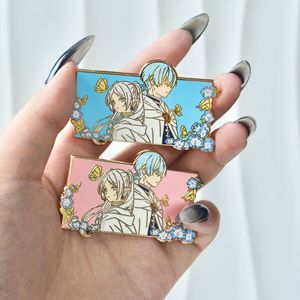 Venta al por mayor Insignia de metal Personaje de anime Frieren at the Funeral Broche Insignia Serigrafía Esmalte Pin - Product Image 5