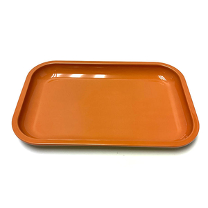 Durable Custom Printing Logo Rectangular Casual Metal Rolling Tray Ashtray <b>Papers</b> <b>Wraps</b> <b>Roll</b> Style No More Spills - Product Image 2