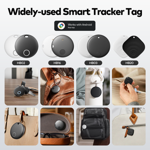 Google-Zertifizierte Android-Tracker-Tags für Google „Mein Gerät finden“-Schlüsselanhänger und Artikel-<span class=keywords><strong>Locator</strong></span> für Geldbörsen, Rucksäcke und Gepäck - Product Image 6