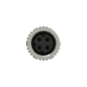 Conector Receptáculo Marvtech M12 Código D Hembra de Montaje Trasero en Ángulo Recto con Protección y Ángulo IP67 - Product Image 4