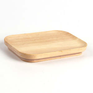 High Quality Made in Vietnam Eco Friendly Non Spill Lasered Logo <b>Wooden</b> Lid for Butter Dish and Salad Jar - Product Image 2
