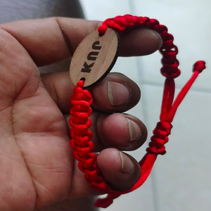 สายรัดข้อมือควบคุมการเข้าออก GSC RFID ทำจากไม้ พร้อมผ้า RPET รีไซเคิล และ NFC สำหรับสมาชิกโรงแรมและการชำระเงิน - Product Image 2