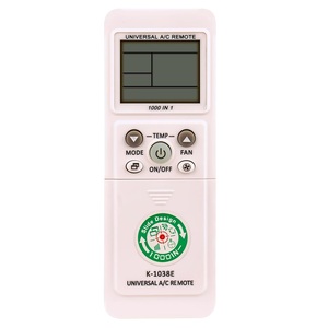 Télécommande universelle pour climatiseur K-1038E 1000 en 1, compatible avec les climatiseurs DAIKIN/ELECTROLUX/FEIEDRICH/FUJITSU/HAIER - Product Image 1