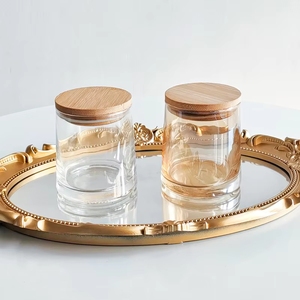 <span class=keywords><strong>Frascos</strong></span> <span class=keywords><strong>de</strong></span> <span class=keywords><strong>Vidrio</strong></span> Vacíos <span class=keywords><strong>de</strong></span> Lujo <span class=keywords><strong>de</strong></span> 270 ml, Iridiscentes y Personalizables, <span class=keywords><strong>para</strong></span> <span class=keywords><strong>Velas</strong></span>, con <span class=keywords><strong>Tapa</strong></span> <span class=keywords><strong>de</strong></span> Madera - Product Image 3