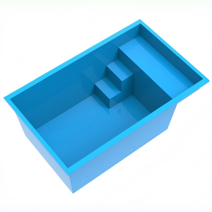 Piscinas al por mayor de 20 pies, pequeñas piscinas familiares para exteriores, con estructura exterior de fibra de vidrio, casas contenedor creativas. - Product Image 3