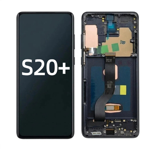 Pantalla OLED para Teléfono Móvil <span class=keywords><strong>Samsung</strong></span> <span class=keywords><strong>Galaxy</strong></span> <span class=keywords><strong>S20</strong></span>/<span class=keywords><strong>S20</strong></span>+ con Marco, Pantalla LCD de Repuesto, Piezas de Reparación Móvil - Product Image 1