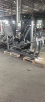 Machine de presse à jambes assise à charge libre pour usage commercial, équipement de fitness pour la musculation des jambes, OEM disponible