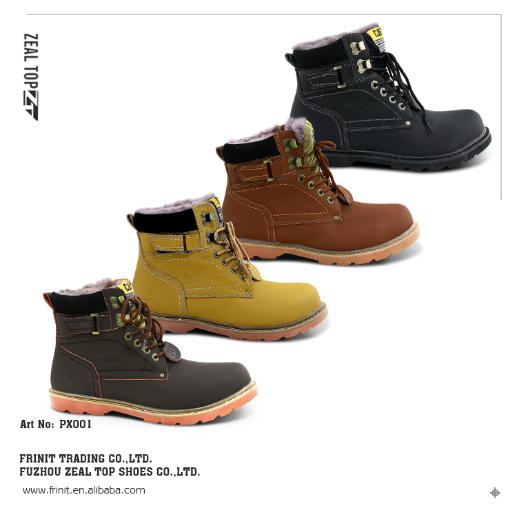 Промышленная популярная Высококачественная обувь из натуральной кожи, защитная обувь, рабочие ботинки