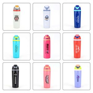 Botella de Agua de Acero Inoxidable con Aislamiento al Vacío de Doble Pared, Personalizada con Logotipo, 19oz/24oz, Termo de Viaje - Product Image 4