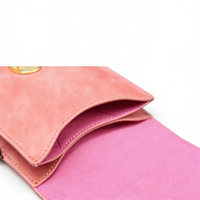 Pochette de téléphone en cuir véritable de luxe avec porte-cartes et bandoulière réglable pour téléphone de 5,5 pouces