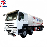 Nouveau camion-citerne GPL Sinotruk HOWO 8x4, 25000 litres, camion-citerne GPL à benne basculante, norme ASME, camion de transport de gaz de pétrole liquéfié