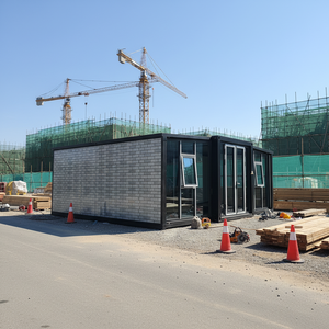 Casa Container Prefabbricata Pieghevole Impermeabile Pronta per la Spedizione, Edificio Portatile e Richiudibile, Mini Casa Mobile - Product Image 1