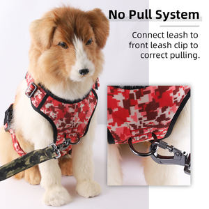 Arnés para Perros Personalizado con Logotipo Impreso, Ecológico, de Alta Calidad, Reflectante, Antitirones, de Poliéster, para Entrenamiento Táctico, 2025 - Product Image 5