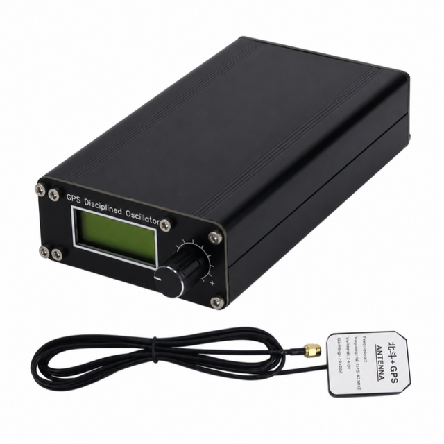 INERGYK Industrial GPS Disciplined Oscillator 10MHz Frequency Reference Standard Rubidium Atomic Clock Signal Generator Module 1