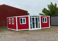 Maisons conteneurs extensibles et pliables, adaptées aux zones ouvertes telles que les sites pittoresques et les cours