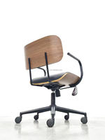Chaise d'ordinateur, chaise en bois, chaise de coiffeuse