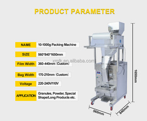 Patatas fritas Banana Chips Snack Granules Pesaje Máquina de embalaje con nitrógeno Bolsa pequeña Embalaje - Product Image 4