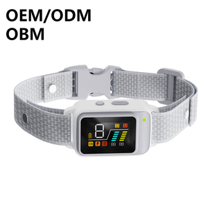 <span class=keywords><strong>Collar</strong></span> de entrenamiento para perros alimentado por IA con detección de ladridos Pantalla a color 3 modos de entrenamiento IPX7 Impermeable Recargable Ecológico - Product Image 1