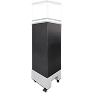 Écran d'affichage LED colonne couleur pleine pour exposition, panneau mural vidéo LED P1.538, écran cube LED intérieur