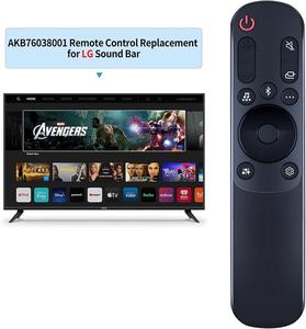 AKB76038001 Télécommande de remplacement pour barre de son <span class=keywords><strong>LG</strong></span> Compatible avec la barre de son <span class=keywords><strong>LG</strong></span> SP7Y SP8YA SP9YA SP60Y S80QY S90QY S65Q - Product Image 4
