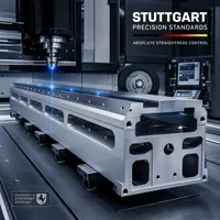 Base de guidage linéaire pour machine CNC de Stuttgart, profilé en aluminium extrudé sur mesure, rail de haute précision