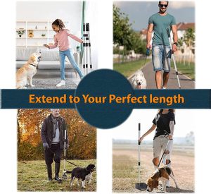 Fácil de usar e lavar No Bending Pooper Scooper Durable <span class=keywords><strong>Dog</strong></span> <span class=keywords><strong>Poop</strong></span> <span class=keywords><strong>Scoop</strong></span> Longo Handle Tray e Rake Set - Product Image 3