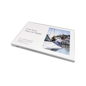 Trung Quốc softcover video Brochure tùy chỉnh 7inch A5 video Brochure cho bất động sản - Product Image 3