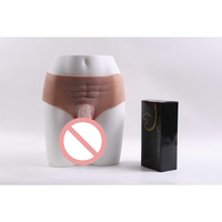 InnerBloom Baron C Muskulöser Silikon-Masturbator 16cm Phallus Realistischer Sex-Torso Elfenbeinweißer Hautton Erwachsenen-Vergnügen 830g