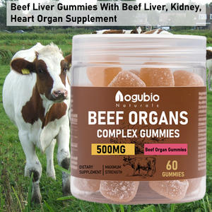 純牛肉臓器複合カプセル |   肝臓、心臓、腎臓のブレンド |   500mg×60カプセル - Product Image 5