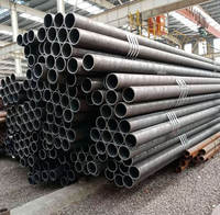 Tuyau en acier sans soudure 114x7.08mm, tube rond structurel en acier au carbone, pour pipeline de centrale électrique, vente en gros à l'exportation