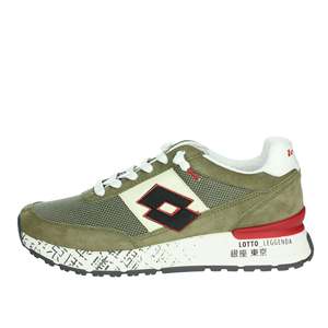 Zapatillas Deportivas para Hombre Lotto Leggenda, Color Verde Verdone, Malla Transpirable - Product Image 1