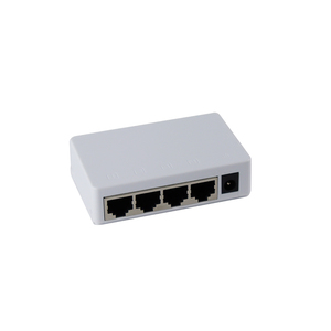 Répéteur PoE Extender <span class=keywords><strong>Rail</strong></span> <span class=keywords><strong>DIN</strong></span> de Bureau 1 Entrée 4 Sorties 4 Ports 10/100Mbps pour Commutateur PoE, Caméra et Système de Sécurité CCTV - Product Image 5