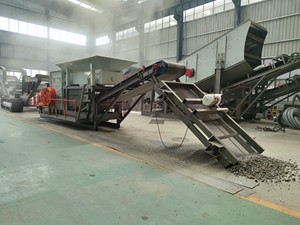 Concasseur mobile diesel pour pierres, minerais et béton, capacité 30-150 T/h, modèle 1000, concasseur à marteaux de type boîte, prix usine - Product Image 5